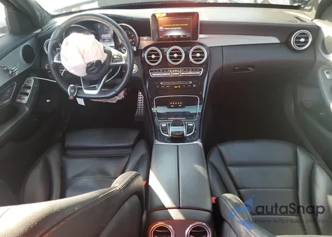 2016 Mercedes-Benz C 300 из США, поврежденный, VIN 55SWF4JBXGU132287